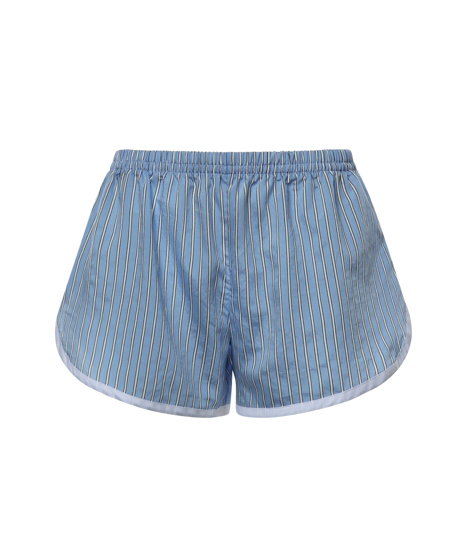 Shorts Deya in misto viscosa a righe SHFS22066923  THE FRANKIE SHOP 