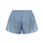 Shorts Deya in misto viscosa a righe SHFS22066923  THE FRANKIE SHOP 