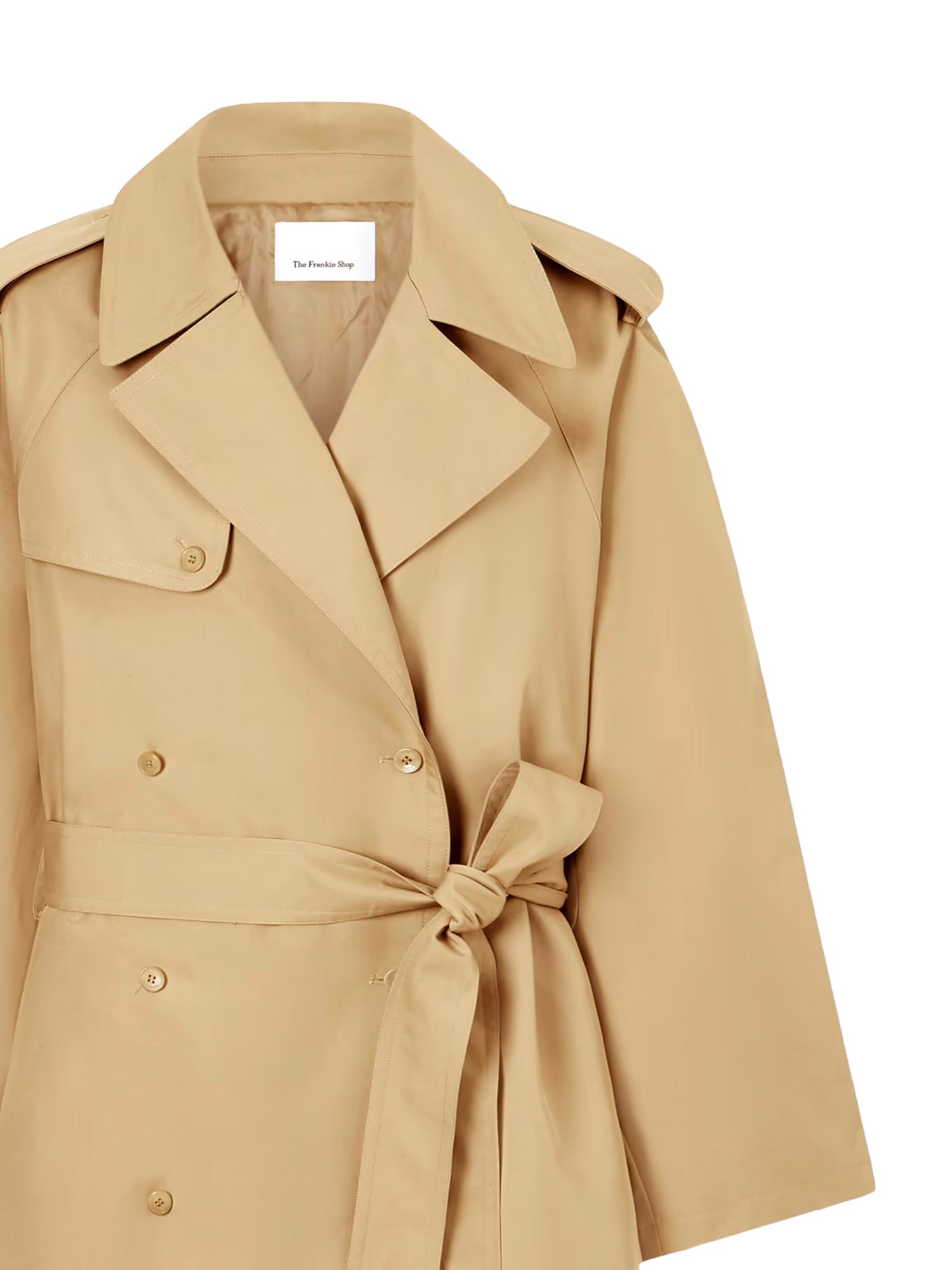 Trench Riva in cotone TRFS21802211  THE FRANKIE SHOP 