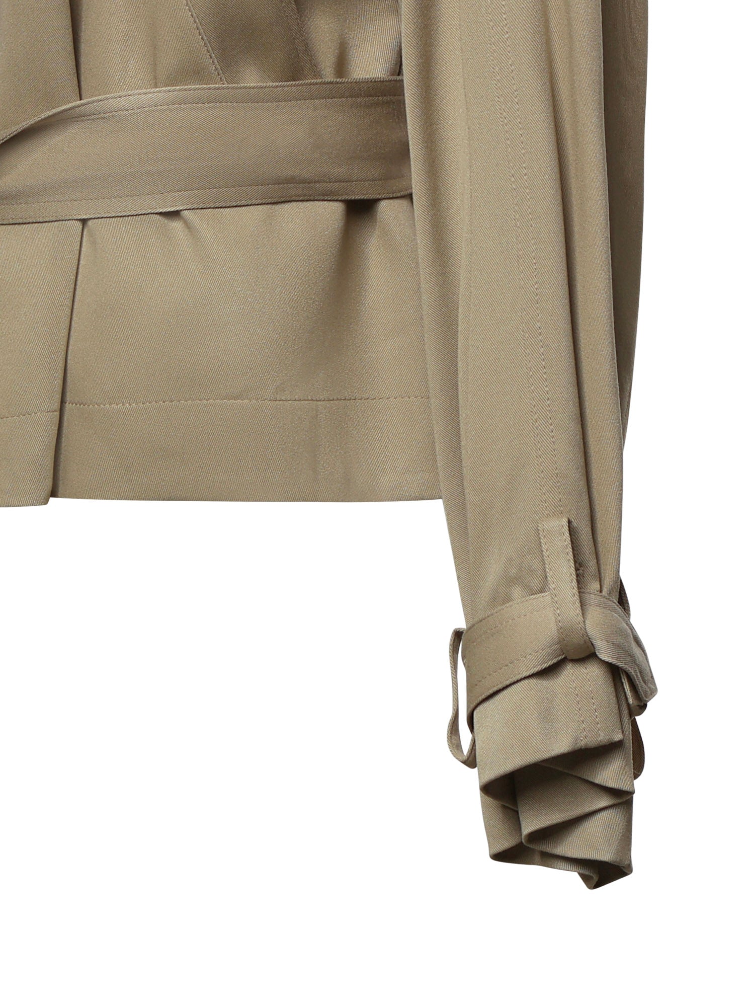 Trench cropped Elva in viscosa TRFS21992206  THE FRANKIE SHOP 