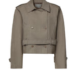 Trench Stan cropped TRFS22021276  THE FRANKIE SHOP 