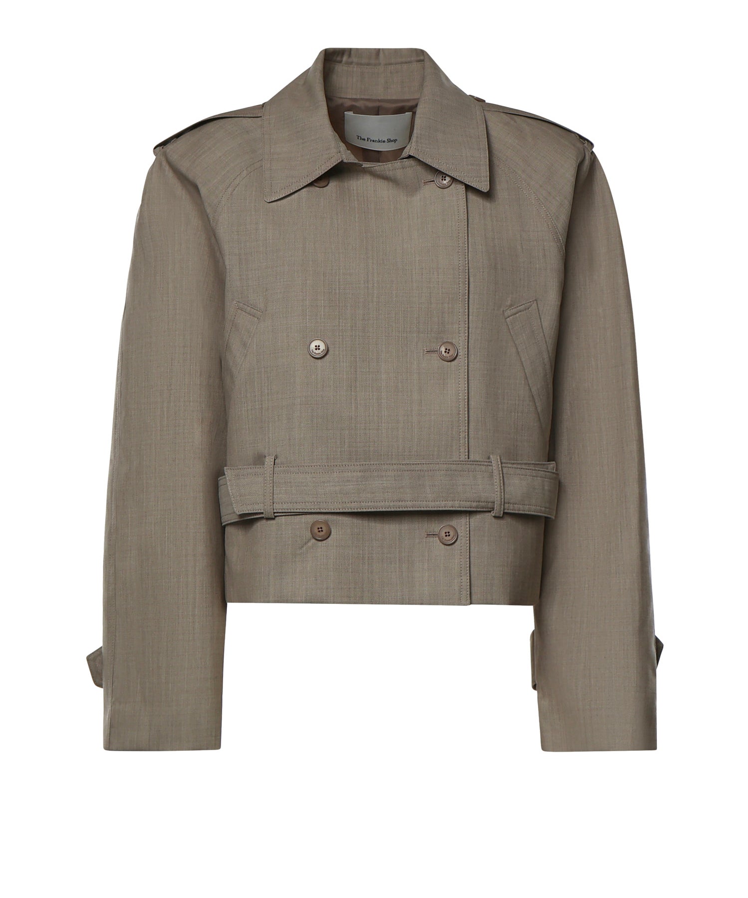 Trench Stan cropped TRFS22021276  THE FRANKIE SHOP 