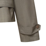 Trench Stan cropped TRFS22021276  THE FRANKIE SHOP 