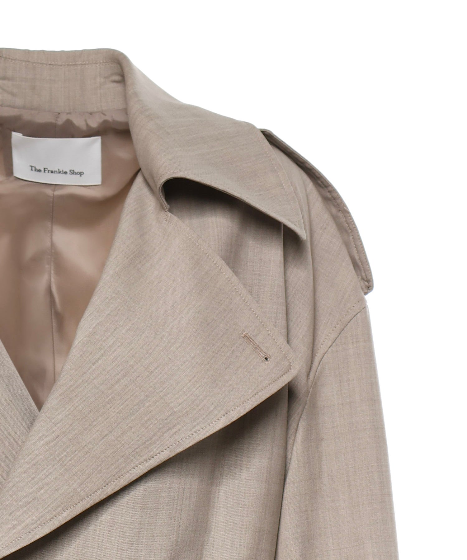 Trench Dursley in lana<BR/> TRFS22023276  THE FRANKIE SHOP 