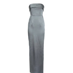 Abito lungo Rhea in raso NA00201890806  THE NEW ARRIVALS ILKYAZ OZEL 