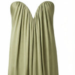 Abito lungo Olivienne in raso NA00304190834  THE NEW ARRIVALS ILKYAZ OZEL 