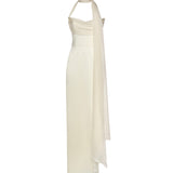 Abito lungo Julietta in seta NA00304370762  THE NEW ARRIVALS ILKYAZ OZEL 