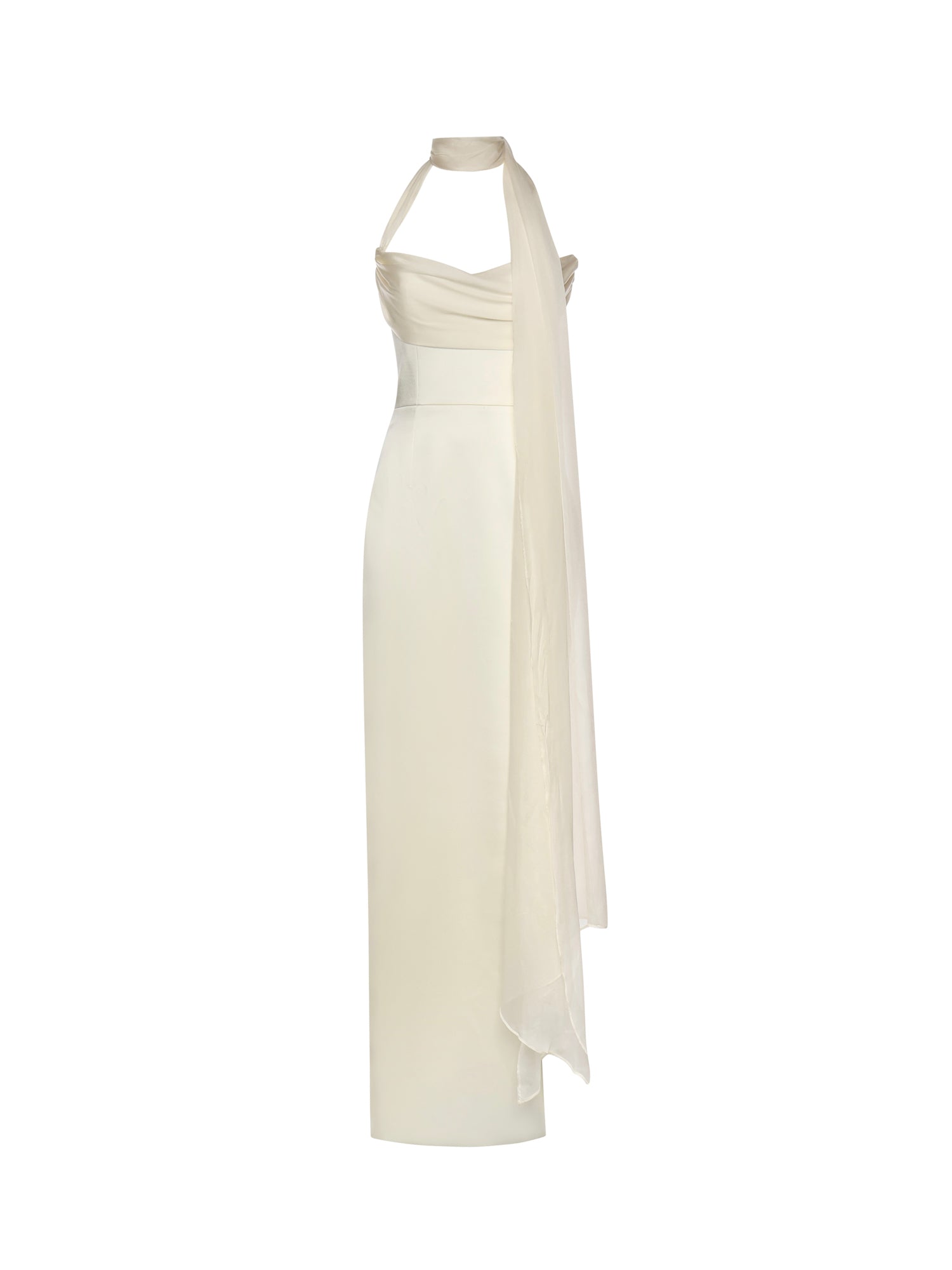 Abito lungo Julietta in seta NA00304370762  THE NEW ARRIVALS ILKYAZ OZEL 