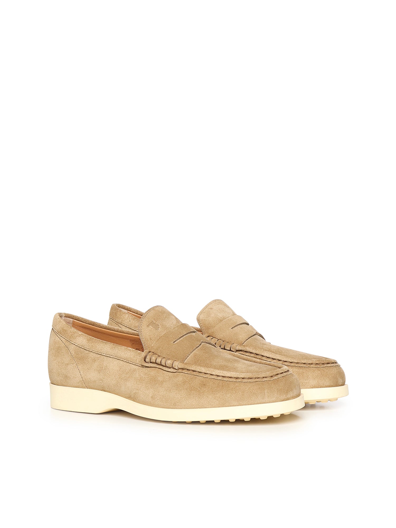 Mocassino in pelle scamosciata XXM98L0KC00M8W C402 TOD'S 