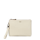 Pouch con logo 73BE9D1529 KEIRAOFF WHITE V° 73 