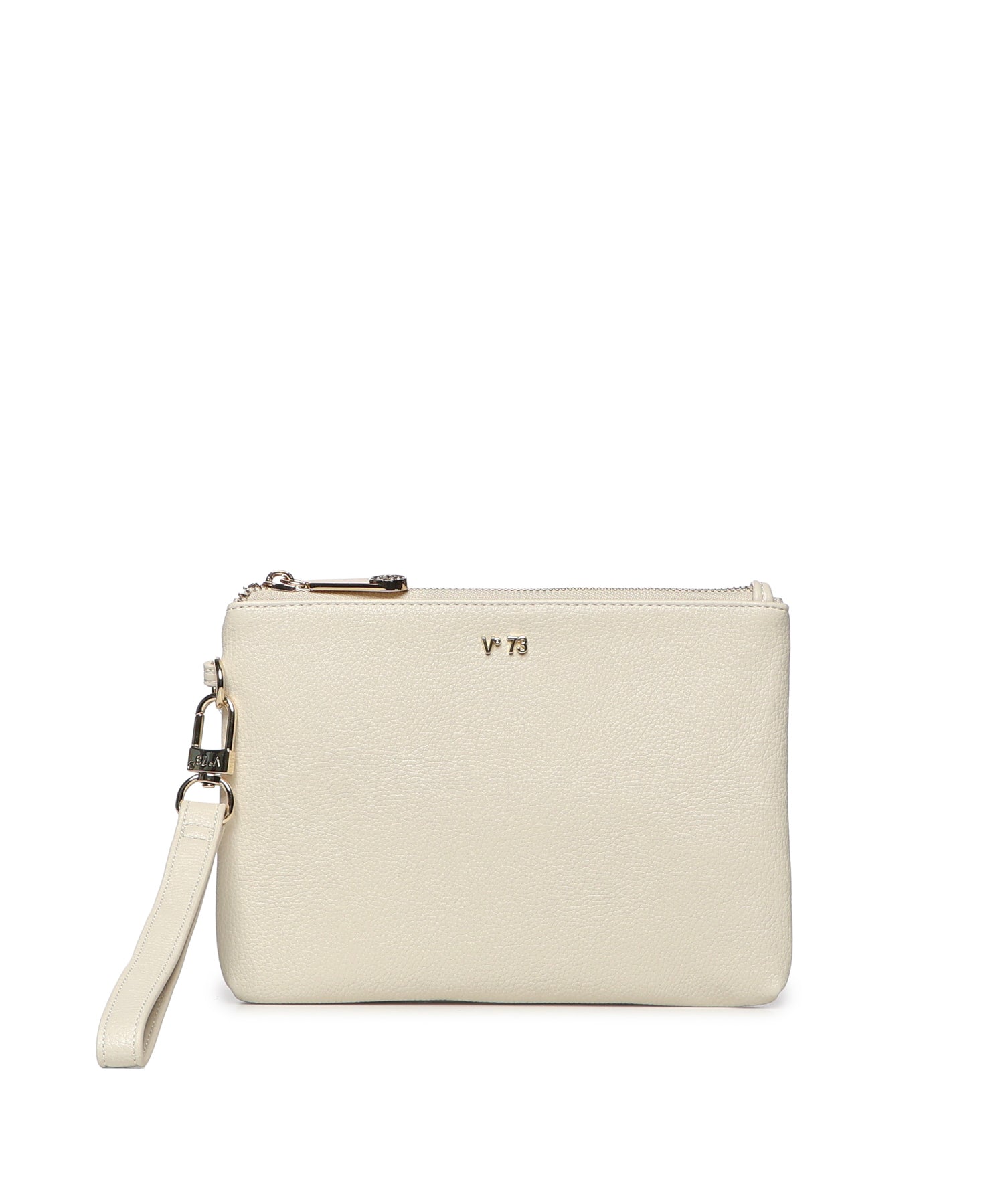 Pouch con logo 73BE9D1529 KEIRAOFF WHITE V° 73 