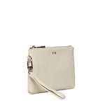 Pouch con logo 73BE9D1529 KEIRAOFF WHITE V° 73 