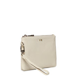 Pouch con logo 73BE9D1529 KEIRAOFF WHITE V° 73 