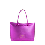 Borsa shopping in pelle con logo 73BP9VT01 LOLLI POPPOP PINK V° 73 