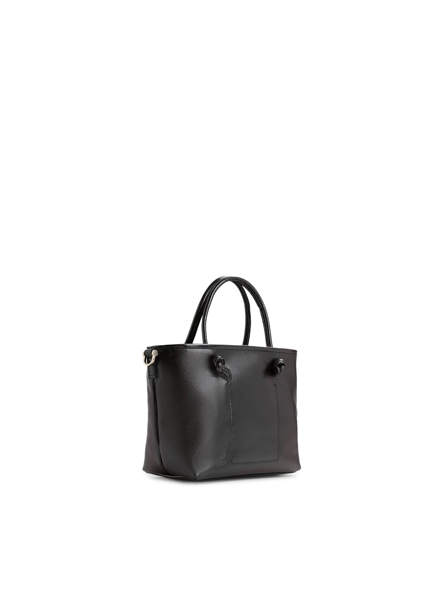 Mini bag in pelle con logo 73BP9VT02 LOLLI POPPOP BLACK V° 73 