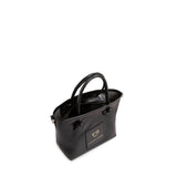 Mini bag in pelle con logo 73BP9VT02 LOLLI POPPOP BLACK V° 73 