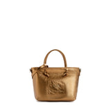Mini bag in pelle con logo 73BP9VT02 LOLLI POPPOP BRONZE V° 73 