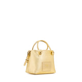 Mini bag in pelle con logo 73BP9VT02 LOLLI POPPOP GOLD V° 73 