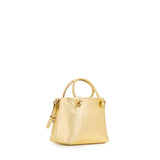 Mini bag in pelle con logo 73BP9VT02 LOLLI POPPOP GOLD V° 73 