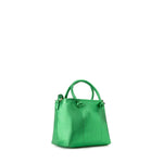 Mini bag in pelle con logo 73BP9VT02 LOLLI POPPOP GREEN V° 73 