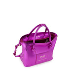 Mini bag in pelle con logo 73BP9VT02 LOLLI POPPOP PINK V° 73 
