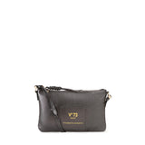 Borsa a tracolla in pelle con logo 73BP9VT03 LOLLI POPPOP BLACK V° 73 