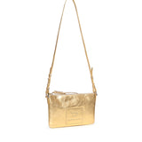 Borsa a tracolla in pelle con logo 73BP9VT03 LOLLI POPPOP GOLD V° 73 