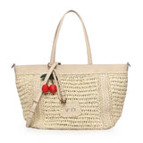 Borsa shopping con logo 73BS9M301 ALISYAOFF WHITE V° 73 