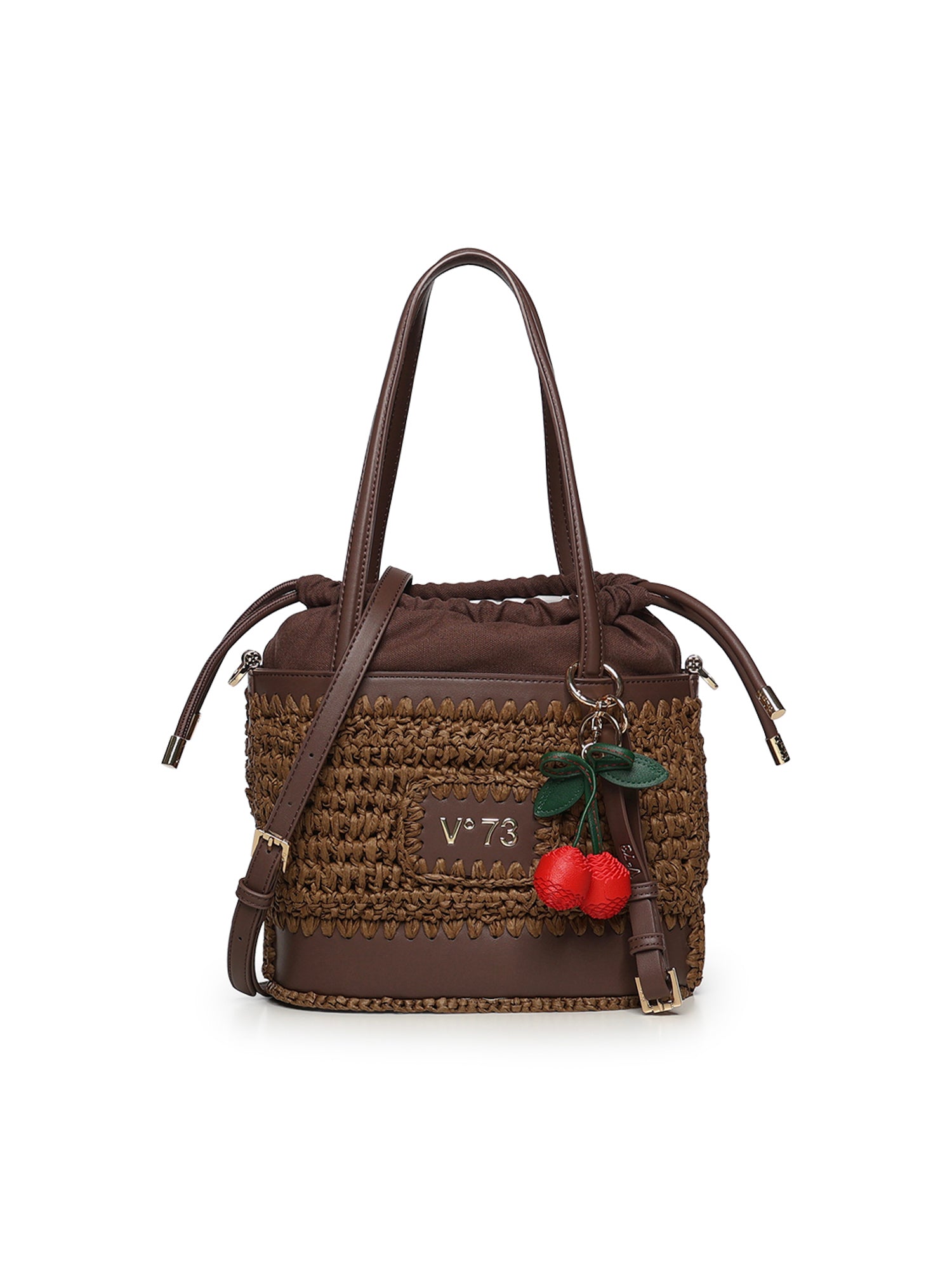 Borsa Alisya con logo 73BS9M303 ALISYAMORO V° 73 