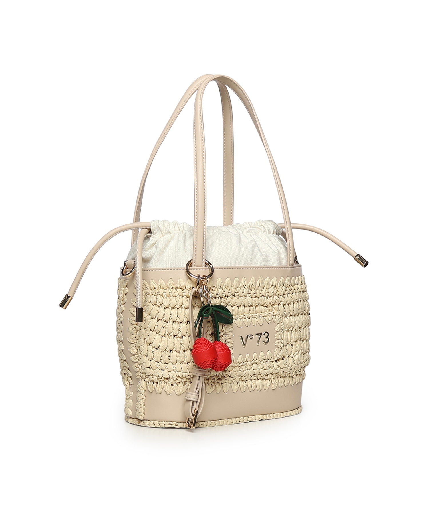 Borsa Alisya con logo 73BS9M303 ALISYAOFF WHITE V° 73 
