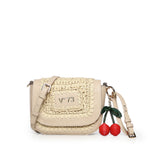 Borsa a tracolla con logo 73BS9M304 ALISYAOFF WHITE V° 73 