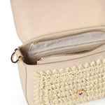 Borsa a tracolla con logo 73BS9M304 ALISYAOFF WHITE V° 73 
