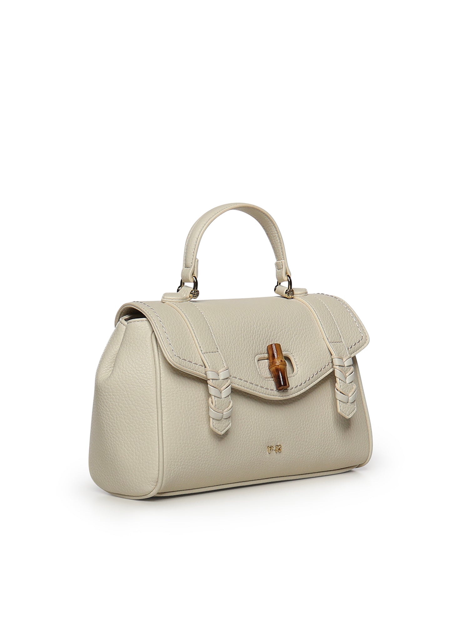 Borsa Beatrice con logo 73BS9M604 BEATRICEOFF WHITE V° 73 