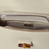 Borsa Beatrice con logo 73BS9M604 BEATRICEOFF WHITE V° 73 