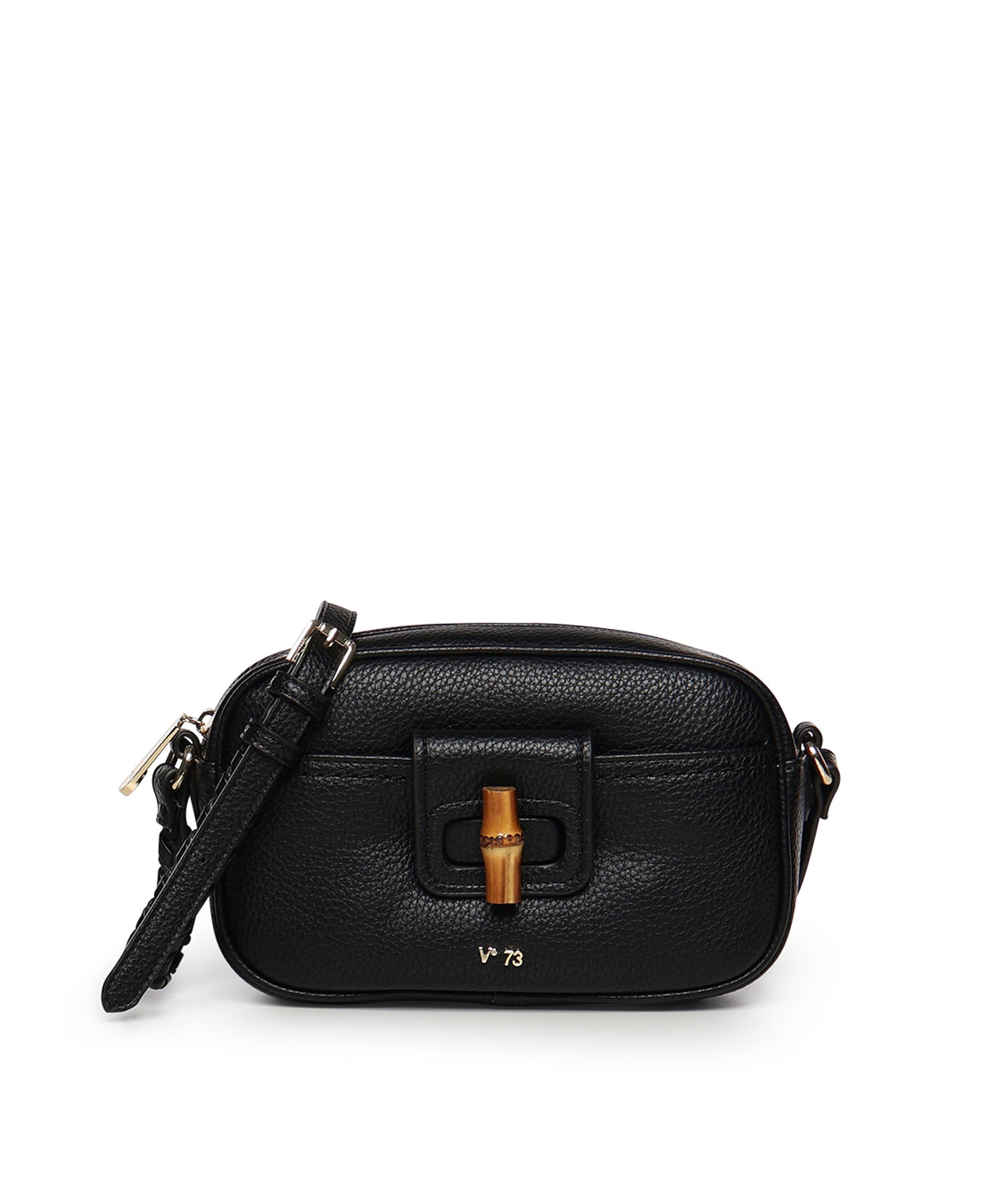 Borsa a tracolla con logo 73BS9M605 BEATRICENERO V° 73 