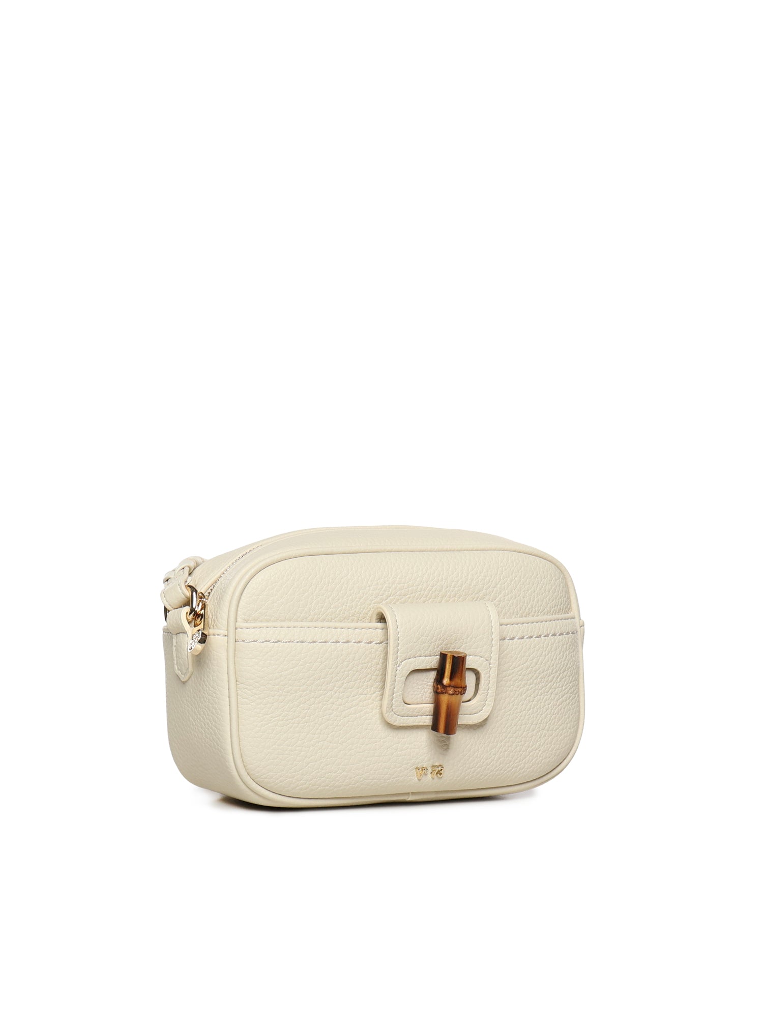 Borsa a tracolla con logo 73BS9M605 BEATRICEOFF WHITE V° 73 