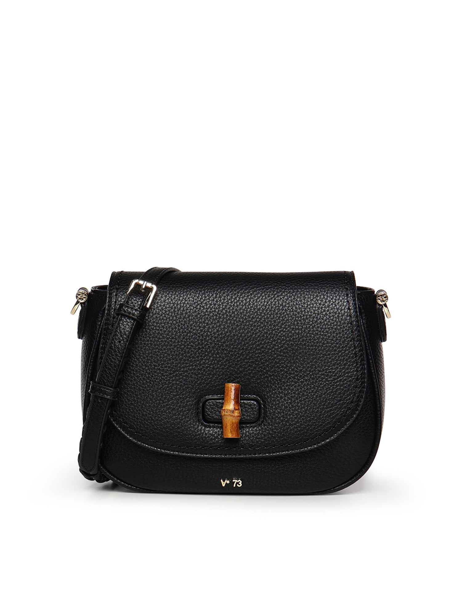 Borsa a tracolla Beatrice con logo 73BS9M607 BEATRICENERO V° 73 