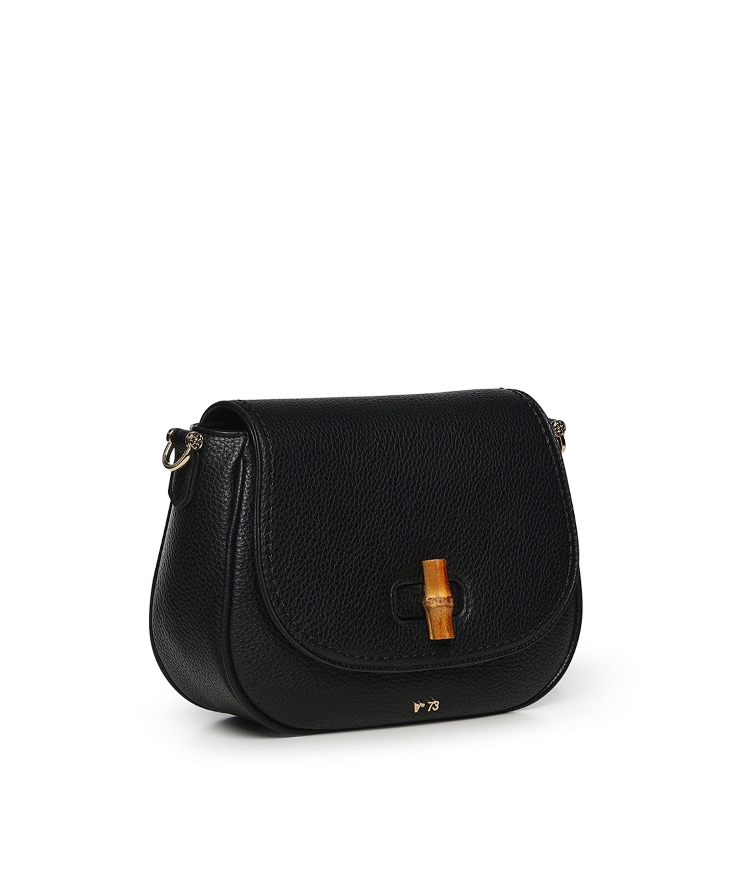 Borsa a tracolla Beatrice con logo 73BS9M607 BEATRICENERO V° 73 