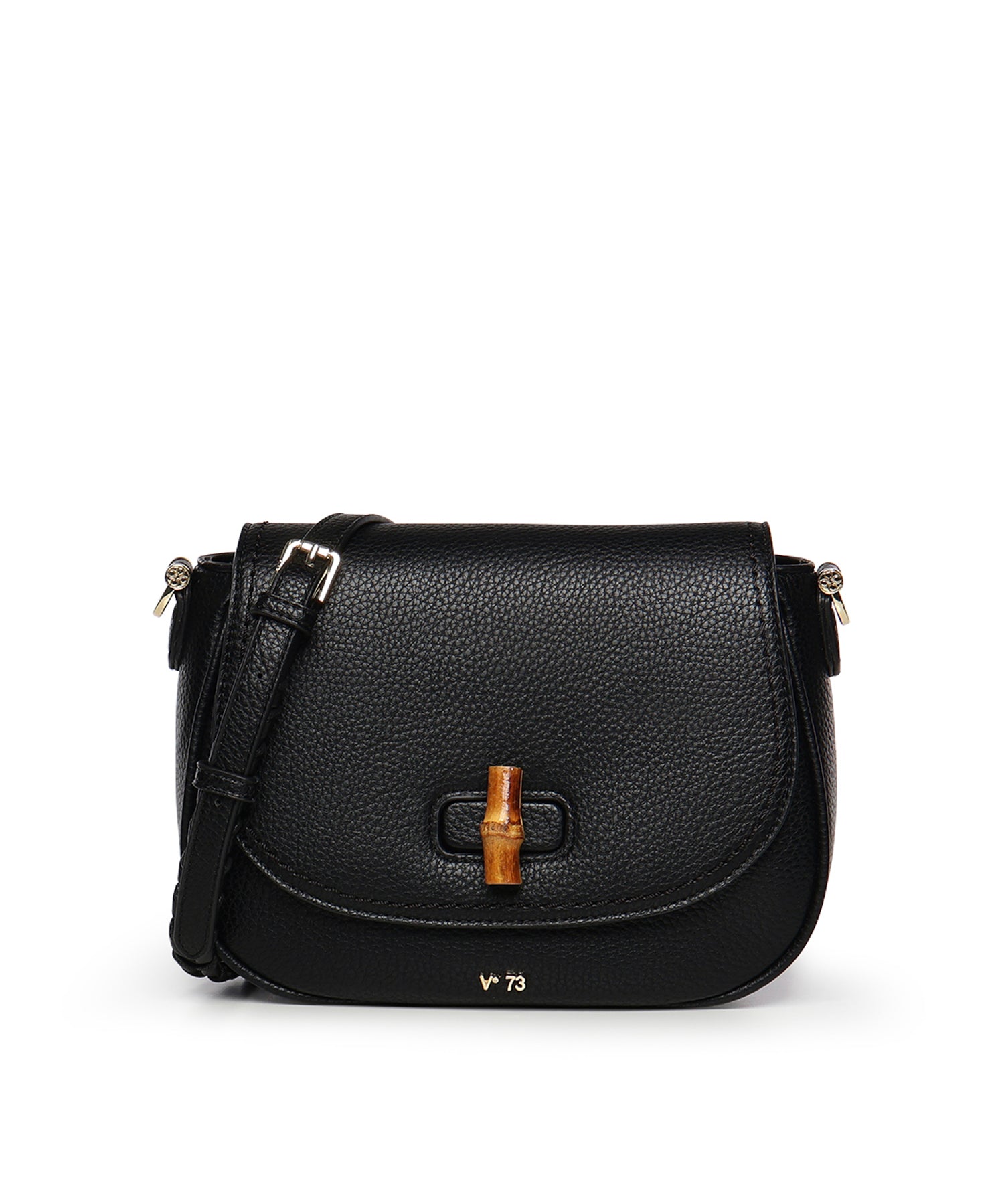 Borsa a tracolla Beatrice con logo 73BS9M607 BEATRICENERO V° 73 