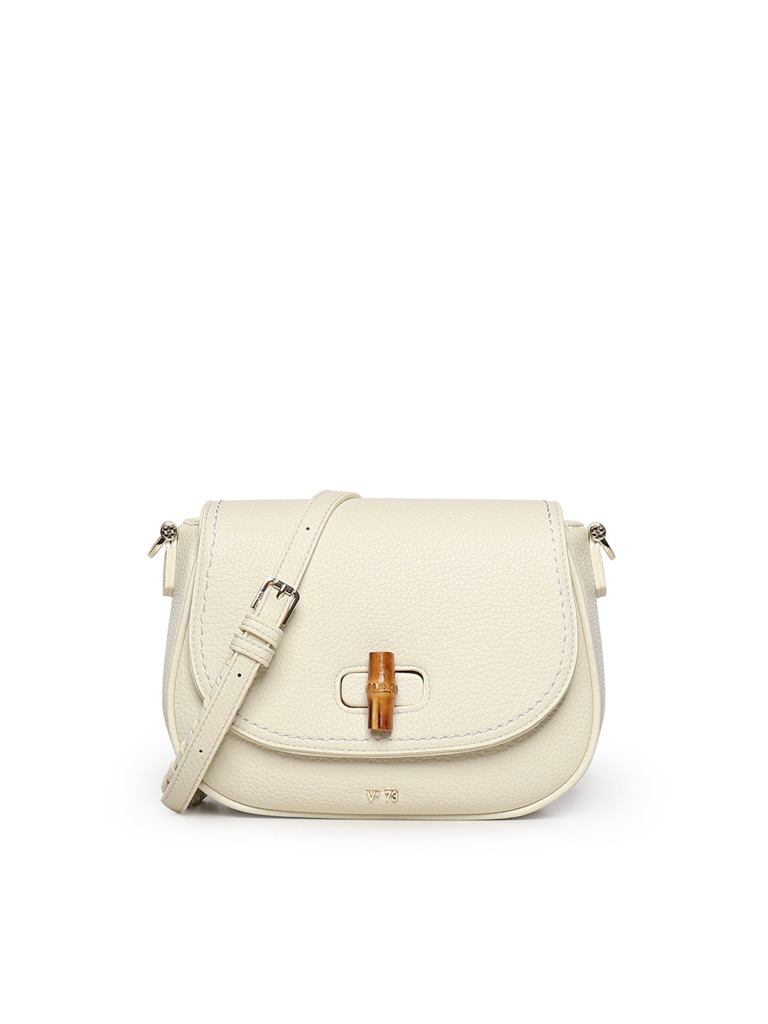 Borsa a tracolla Beatrice con logo 73BS9M607 BEATRICEOFF WHITE V° 73 