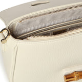 Borsa a tracolla Beatrice con logo 73BS9M607 BEATRICEOFF WHITE V° 73 