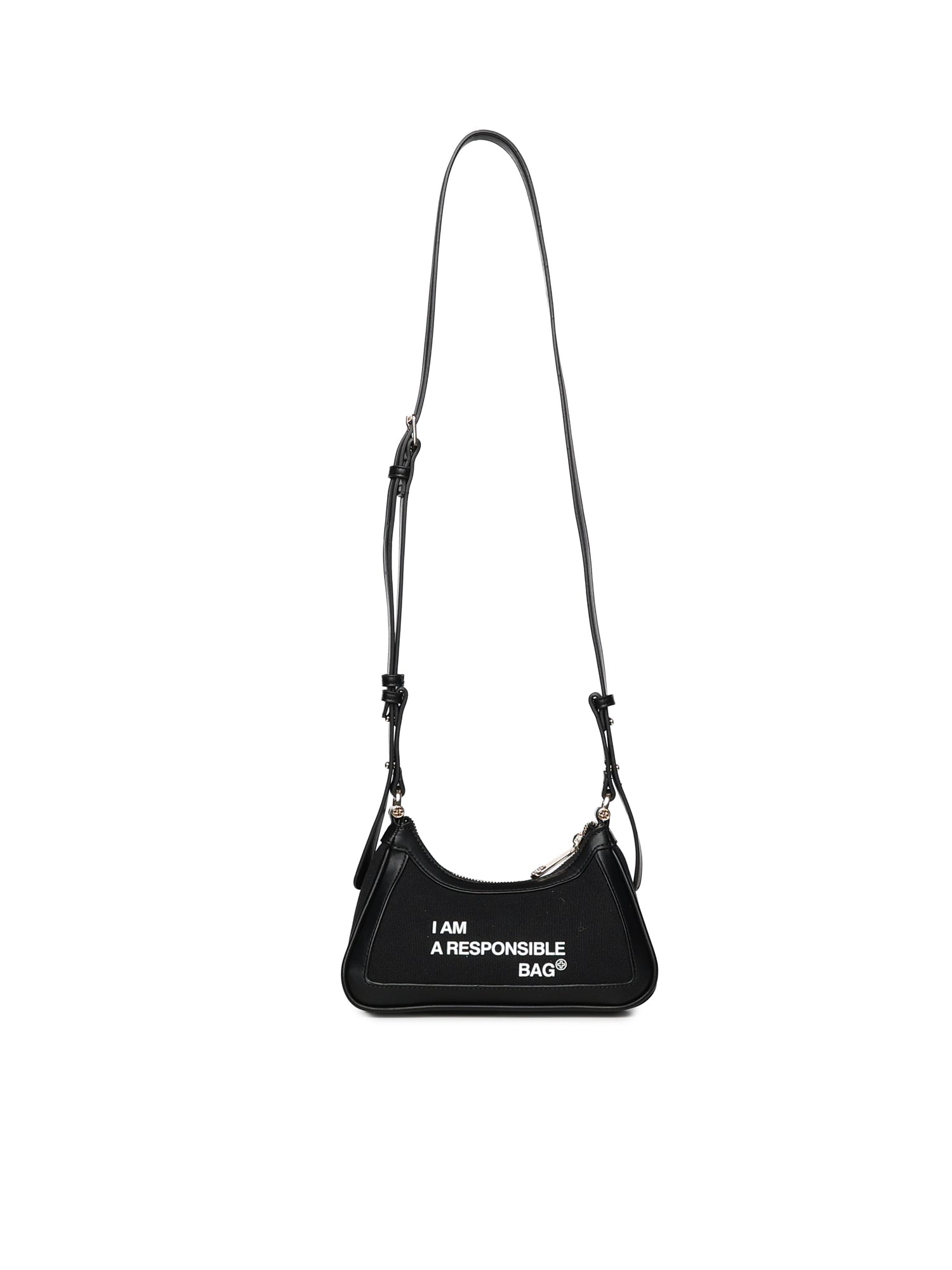 Borsa a tracolla Responsible con logo 73BS9MU02 RESPONSIBLE 73NERO V° 73 