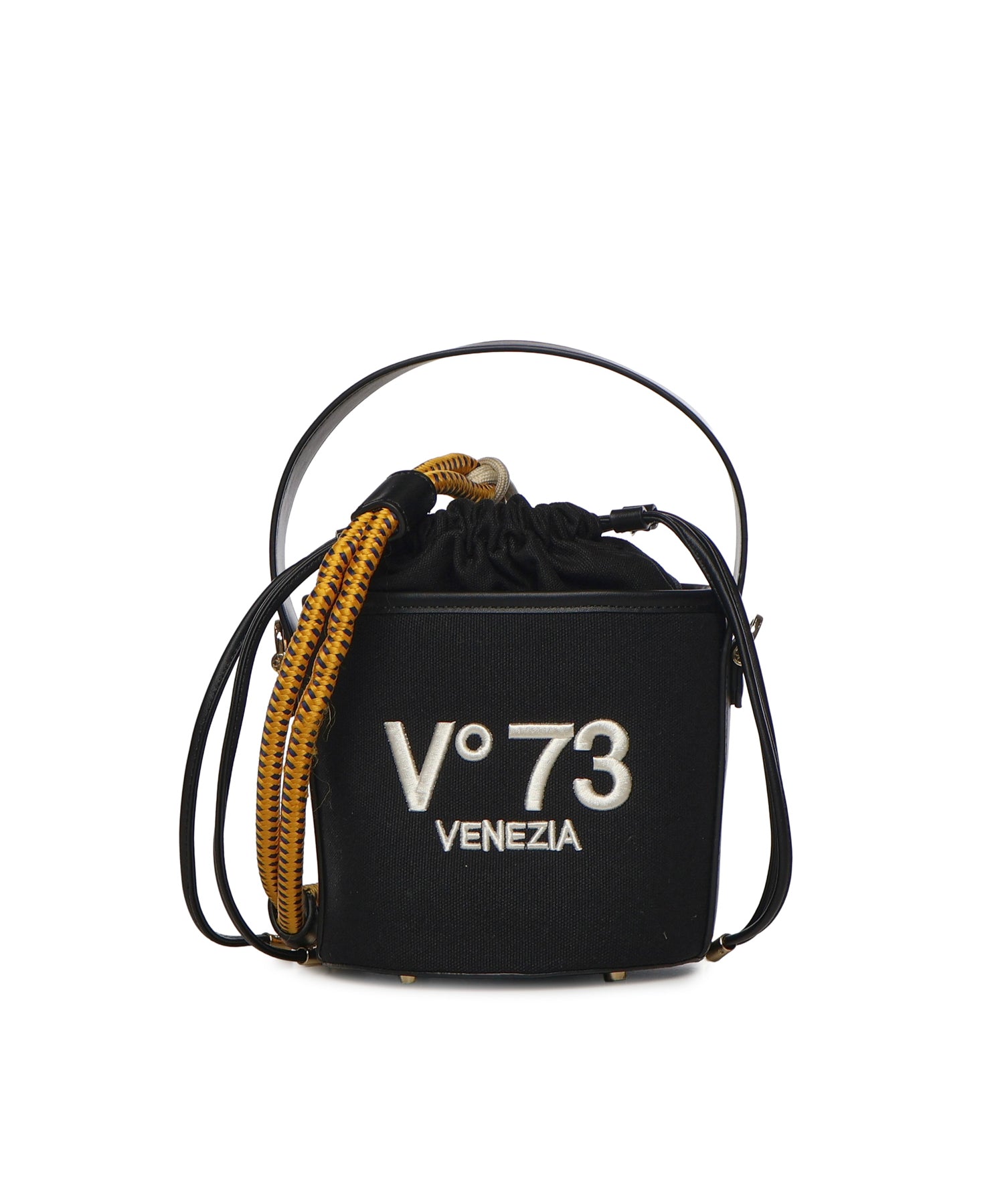Secchiello con logo 73BS9MU03 RESPONSIBLE 73NERO V° 73 