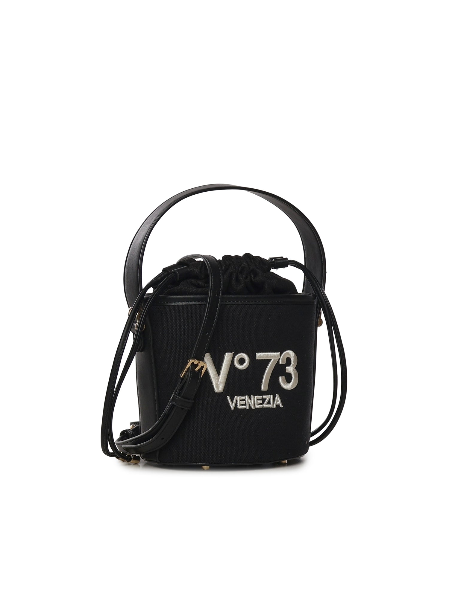 Secchiello con logo 73BS9MU03 RESPONSIBLE 73NERO V° 73 