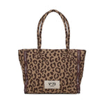 Borsa shopping mini con logo 73BS9MV02M ILENEBEIGE/MORO V° 73 