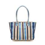 Borsa shopping con logo 73BS9MV02R ILENEAZZURRO/MULTICOLOR V° 73 