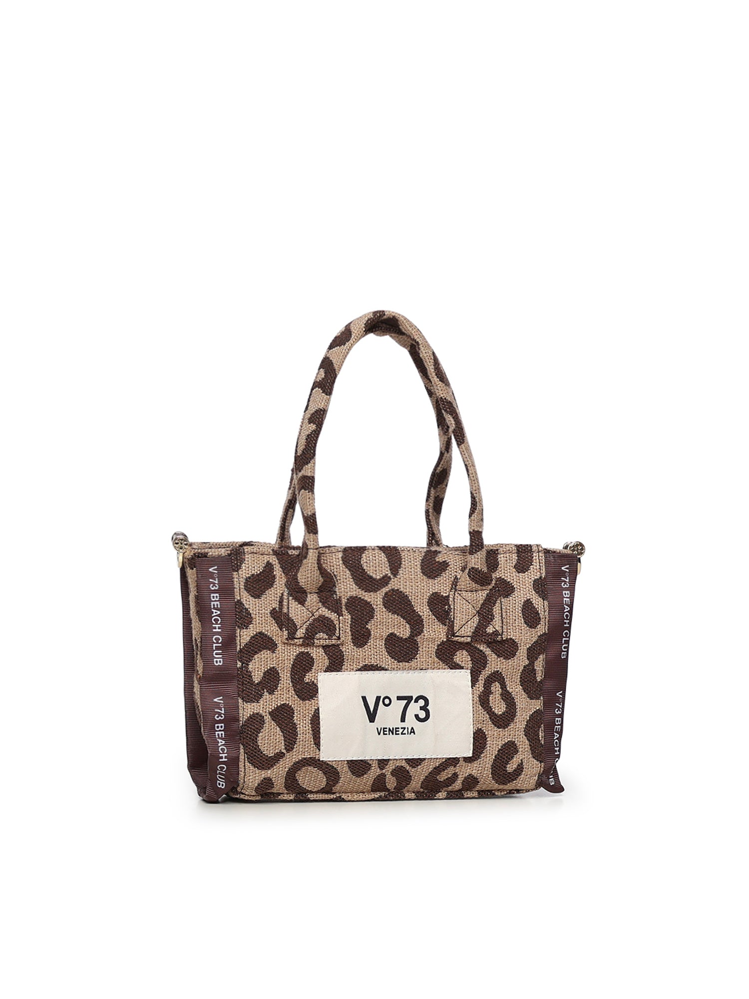 Mini bag Milene con logo 73BS9MV03M ILENEBEIGE/MORO V° 73 