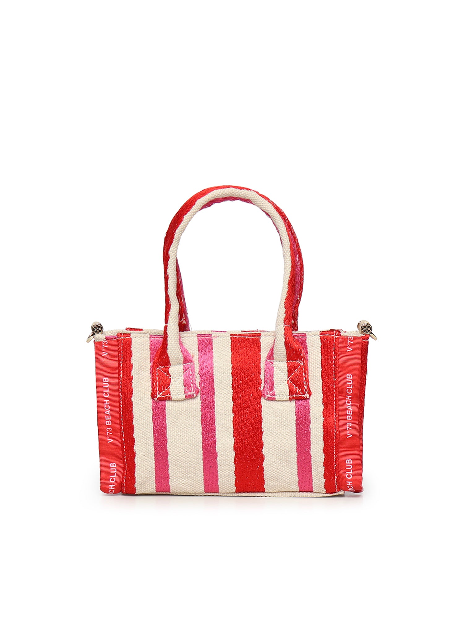 Mini bag con logo 73BS9MV03R ILENEROSSO/MULTICOLOR V° 73 