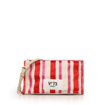 Clutch con logo 73BS9MV04R ILENEROSSO/MULTICOLOR V° 73 