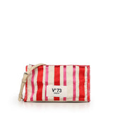 Clutch con logo 73BS9MV04R ILENEROSSO/MULTICOLOR V° 73 